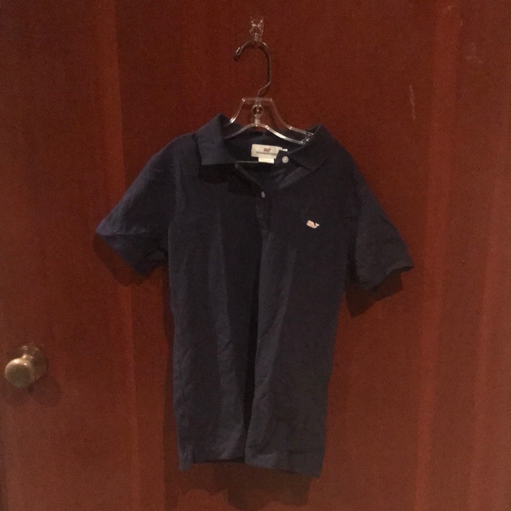 Navy blue Vineyard Vines polo
